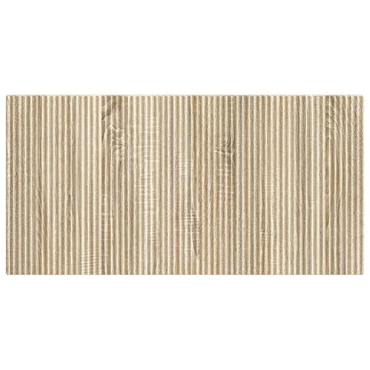 vidaXL Wall-Mounted Headboard ARNHEM Sonoma Oak Engineered Wood