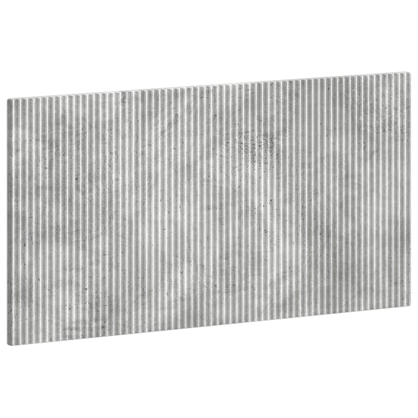 vidaXL Wall-Mounted Headboard ARNHEM Concrete Grey Engineered Wood