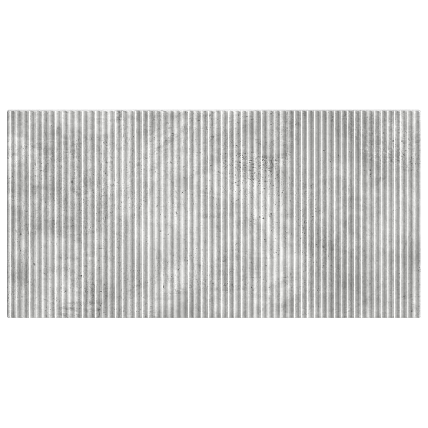 vidaXL Wall-Mounted Headboard ARNHEM Concrete Grey Engineered Wood