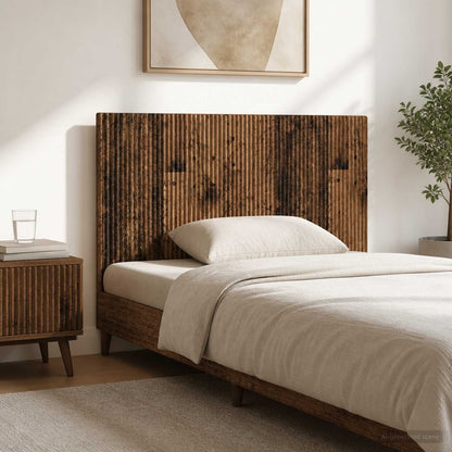 vidaXL Wall-Mounted Headboard ARNHEM Old Wood Engineered Wood
