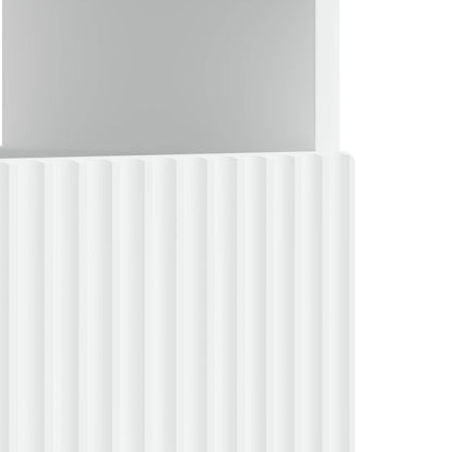 vidaXL LED TV Cabinet White Engineered Wood
