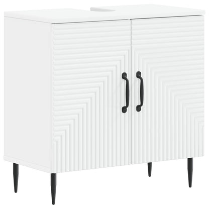 vidaXL Bathroom Sink Cabinet HAARLEM White 59.5 x 31.5x 59 cm