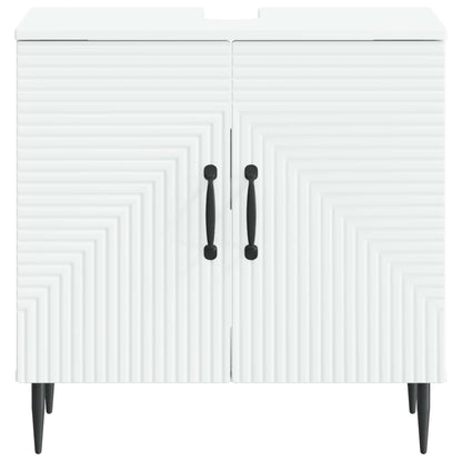 vidaXL Bathroom Sink Cabinet HAARLEM White 59.5 x 31.5x 59 cm