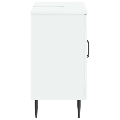 vidaXL Bathroom Sink Cabinet HAARLEM White 59.5 x 31.5x 59 cm
