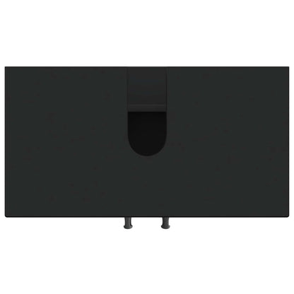 vidaXL Bathroom Sink Cabinet HAARLEM Black 59.5 x 31.5x 59 cm