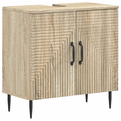 vidaXL Bathroom Sink Cabinet HAARLEM Sonoma Oak 59.5 x 31.5x 59 cm