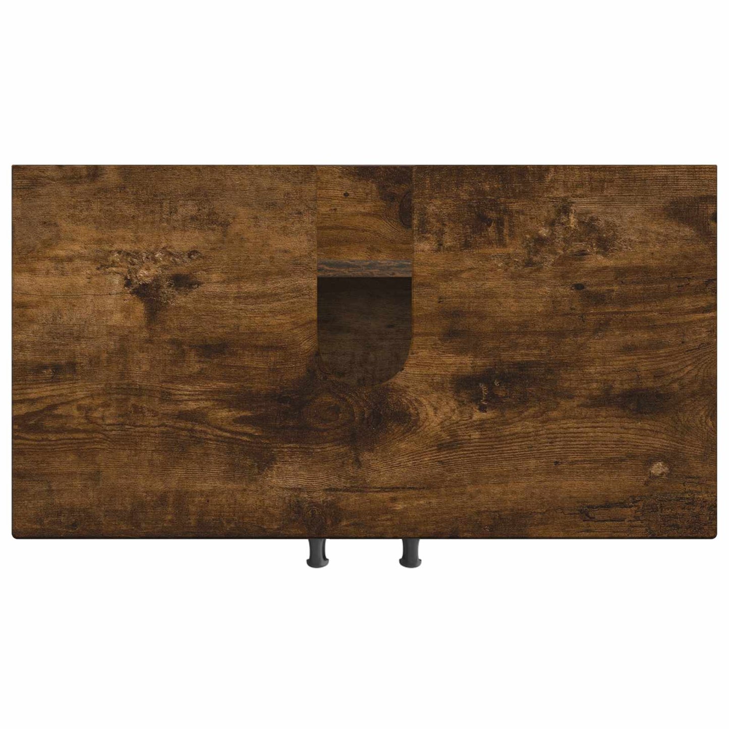 vidaXL Bathroom Sink Cabinet HAARLEM Smoked Oak 59.5 x 31.5x 59 cm