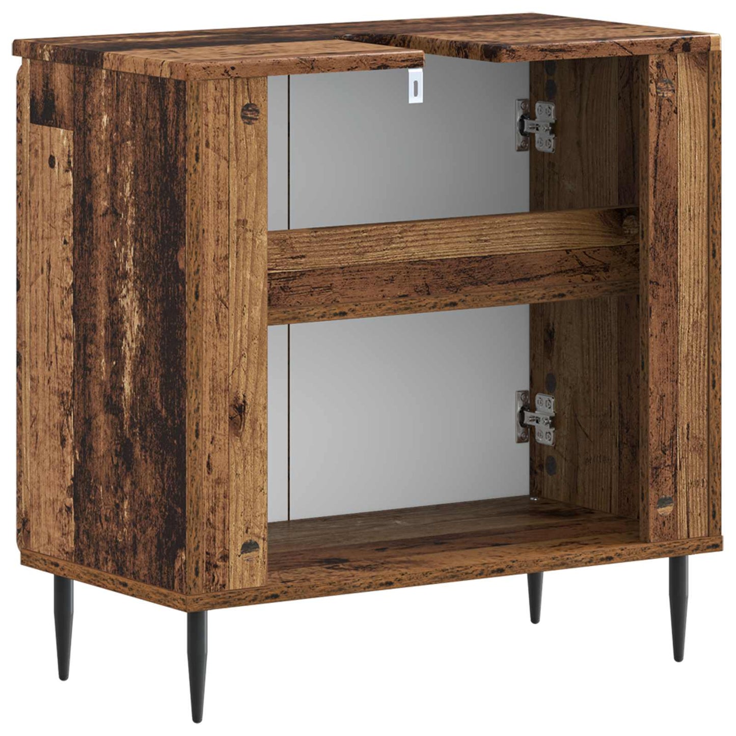 vidaXL Bathroom Sink Cabinet HAARLEM Old Wood 59.5 x 31.5x 59 cm