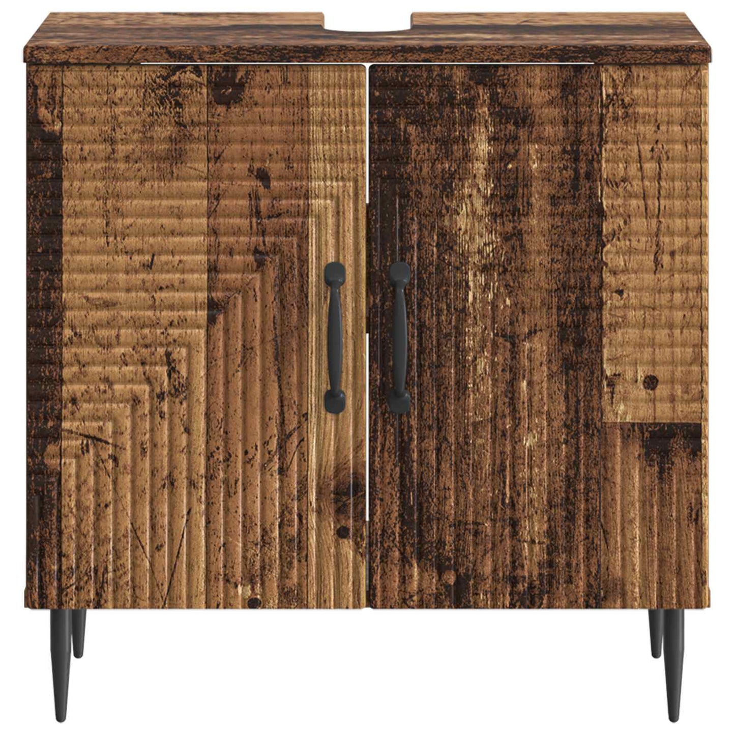 vidaXL Bathroom Sink Cabinet HAARLEM Old Wood 59.5 x 31.5x 59 cm