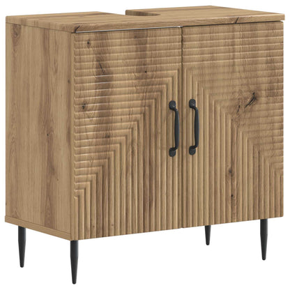 vidaXL Bathroom Sink Cabinet HAARLEM Artisan Oak 59.5 x 31.5x 59 cm