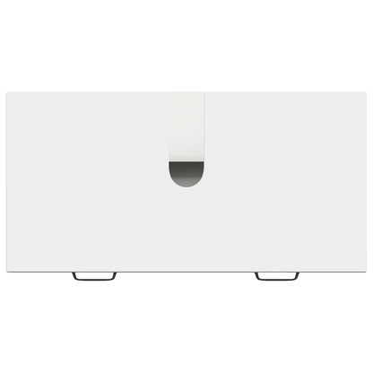 vidaXL Bathroom Sink Cabinet HAARLEM White 82 x 41x 58.5 cm
