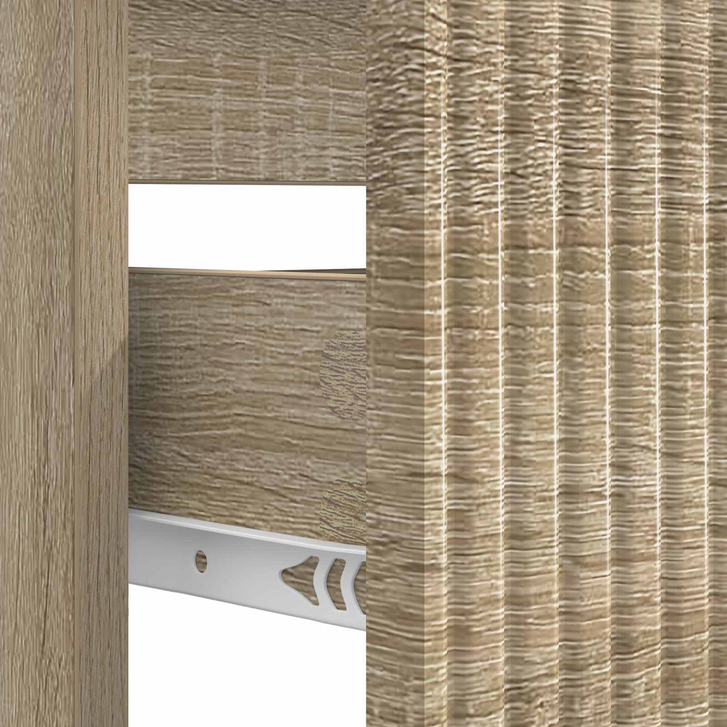 vidaXL Bathroom Sink Cabinet HAARLEM Sonoma Oak 82 x 41x 58.5 cm