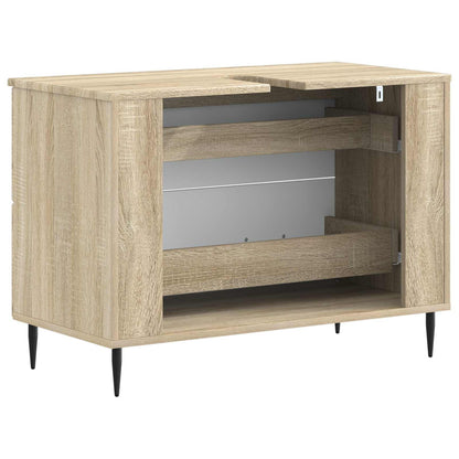 vidaXL Bathroom Sink Cabinet HAARLEM Sonoma Oak 82 x 41x 58.5 cm