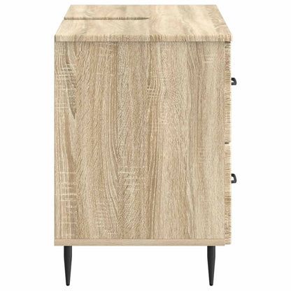 vidaXL Bathroom Sink Cabinet HAARLEM Sonoma Oak 82 x 41x 58.5 cm