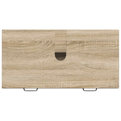 vidaXL Bathroom Sink Cabinet HAARLEM Sonoma Oak 82 x 41x 58.5 cm