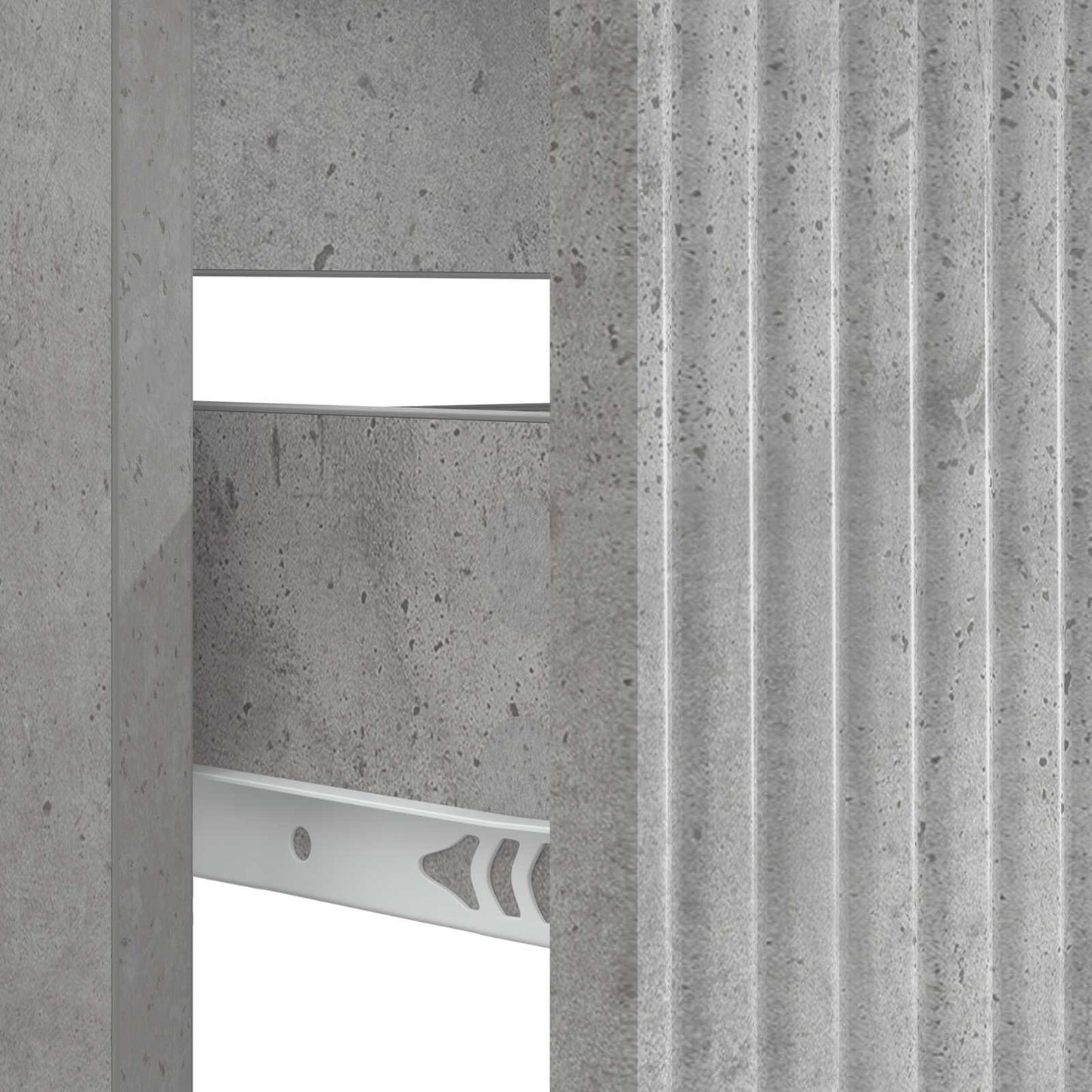vidaXL Bathroom Sink Cabinet HAARLEM Concrete Grey 82 x 41x 58.5 cm