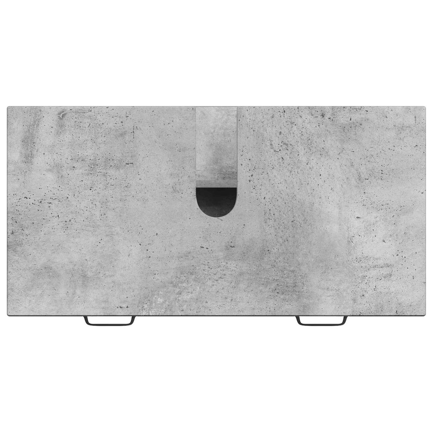 vidaXL Bathroom Sink Cabinet HAARLEM Concrete Grey 82 x 41x 58.5 cm
