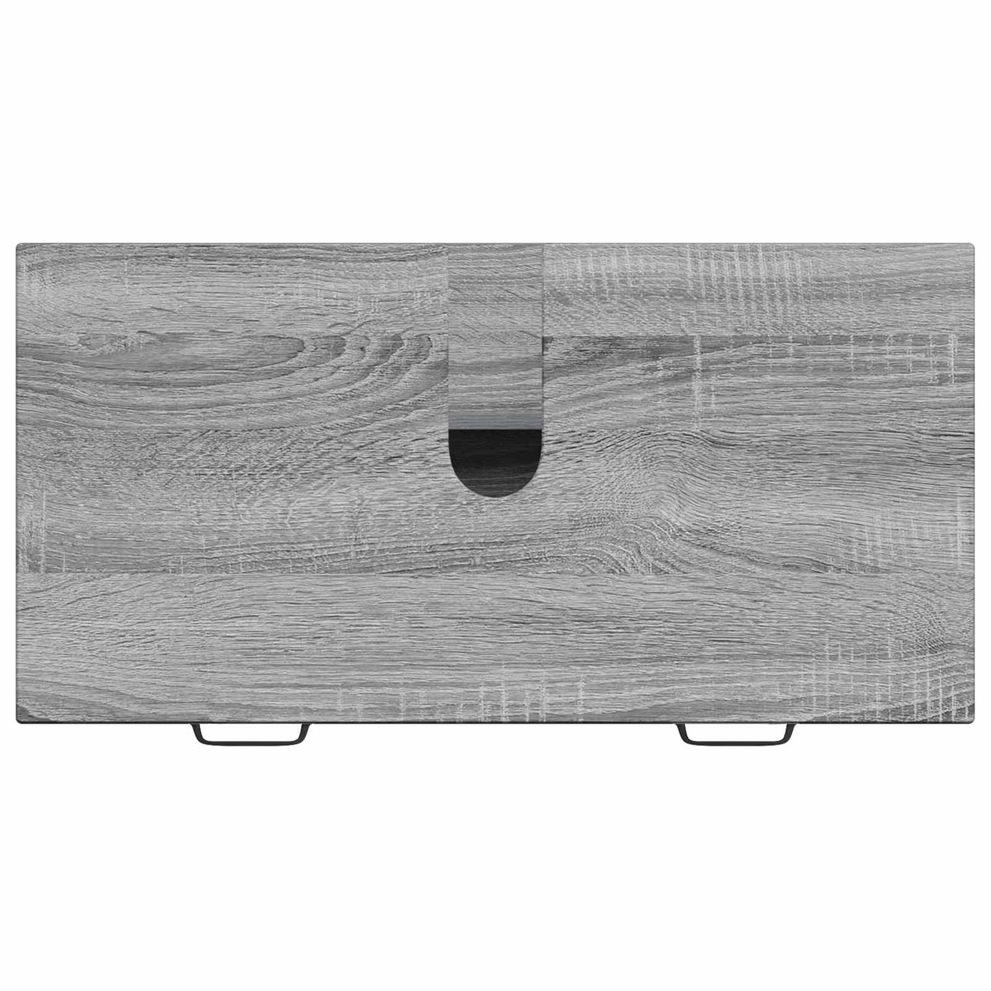 vidaXL Bathroom Sink Cabinet HAARLEM Grey Sonoma 82 x 41x 58.5 cm