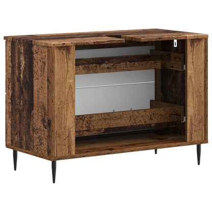 vidaXL Bathroom Sink Cabinet HAARLEM Old Wood 82 x 41x 58.5 cm