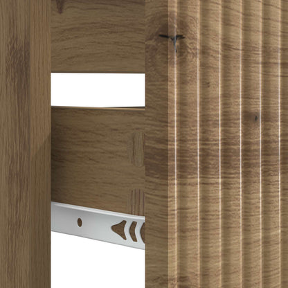 vidaXL Bathroom Sink Cabinet HAARLEM Artisan Oak 82 x 41x 58.5 cm