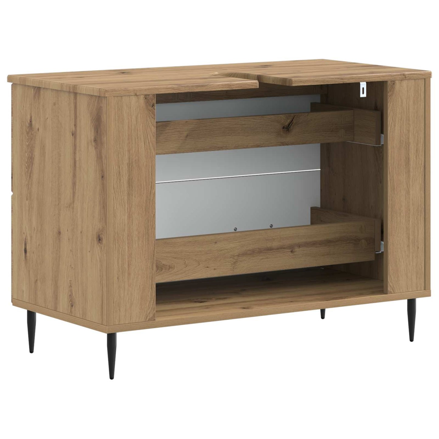 vidaXL Bathroom Sink Cabinet HAARLEM Artisan Oak 82 x 41x 58.5 cm
