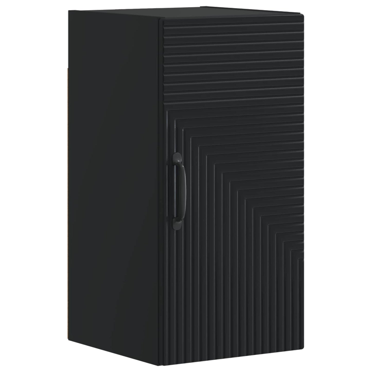 vidaXL Bathroom Wall Cabinet HAARLEM Black 30 x 31 x 59 cm