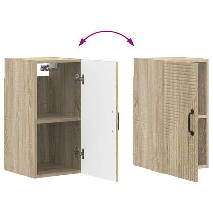 vidaXL Bathroom Wall Cabinet HAARLEM Sonoma Oak 30 x 31 x 59 cm