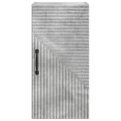 vidaXL Bathroom Wall Cabinet HAARLEM Concrete Grey 30 x 31 x 59 cm
