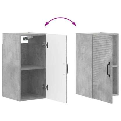vidaXL Bathroom Wall Cabinet HAARLEM Concrete Grey 30 x 31 x 59 cm