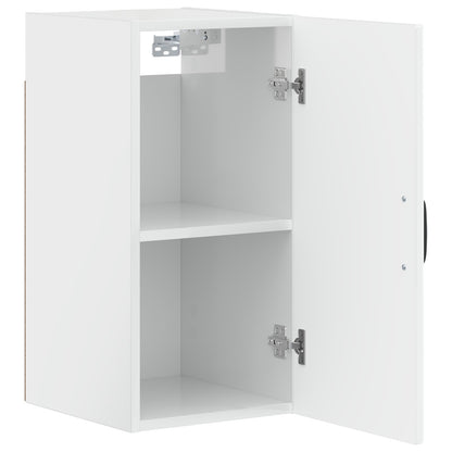 vidaXL Bathroom Wall Cabinet HAARLEM High Gloss White 30 x 31 x 59 cm