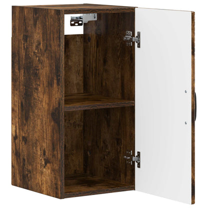 vidaXL Bathroom Wall Cabinet HAARLEM Smoked Oak 30 x 31 x 59 cm