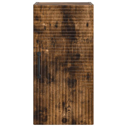 vidaXL Bathroom Wall Cabinet HAARLEM Smoked Oak 30 x 31 x 59 cm
