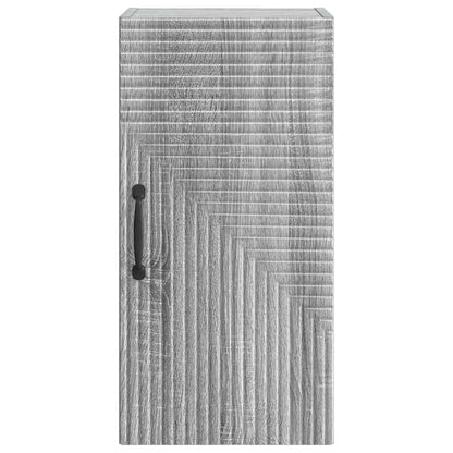 vidaXL Bathroom Wall Cabinet HAARLEM Grey Sonoma 30 x 31 x 59 cm