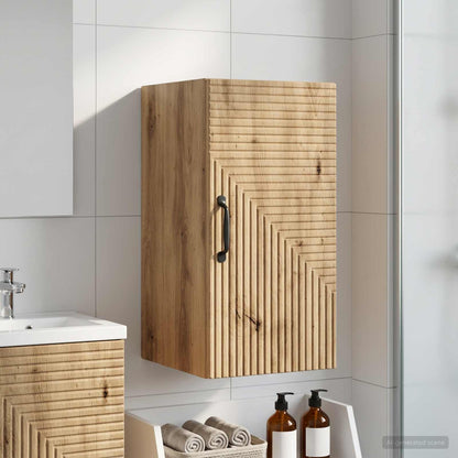 vidaXL Bathroom Wall Cabinet HAARLEM Artisan Oak 30 x 31 x 59 cm
