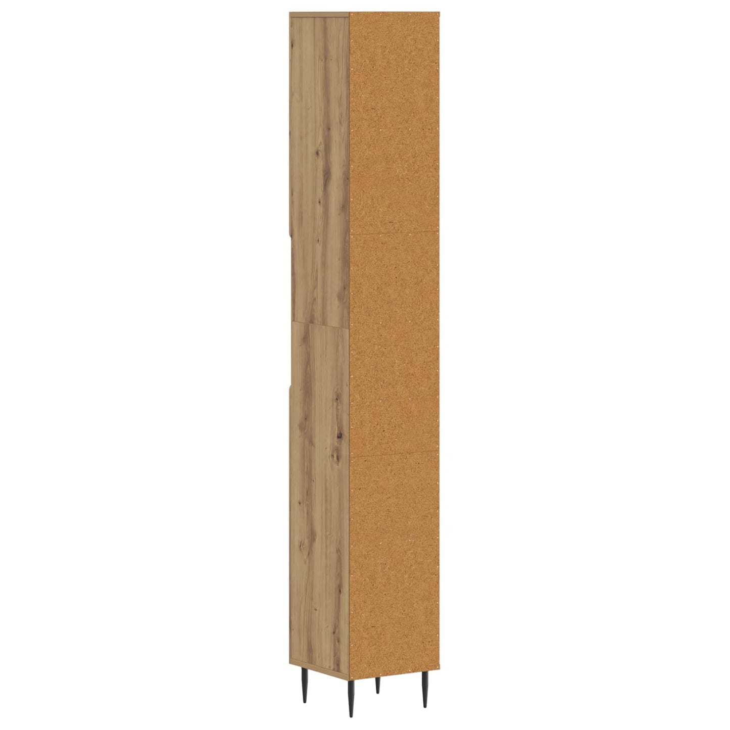 vidaXL Bathroom Cabinet with Open Shelf HAARLEM Artisan Oak