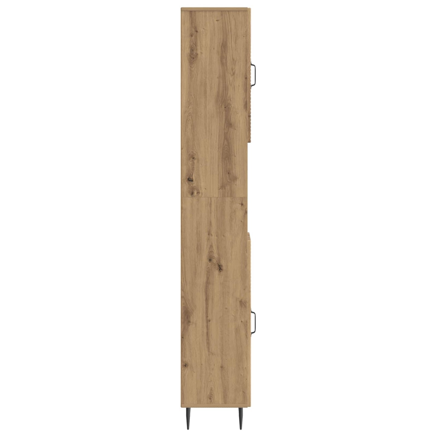 vidaXL Bathroom Cabinet with Open Shelf HAARLEM Artisan Oak