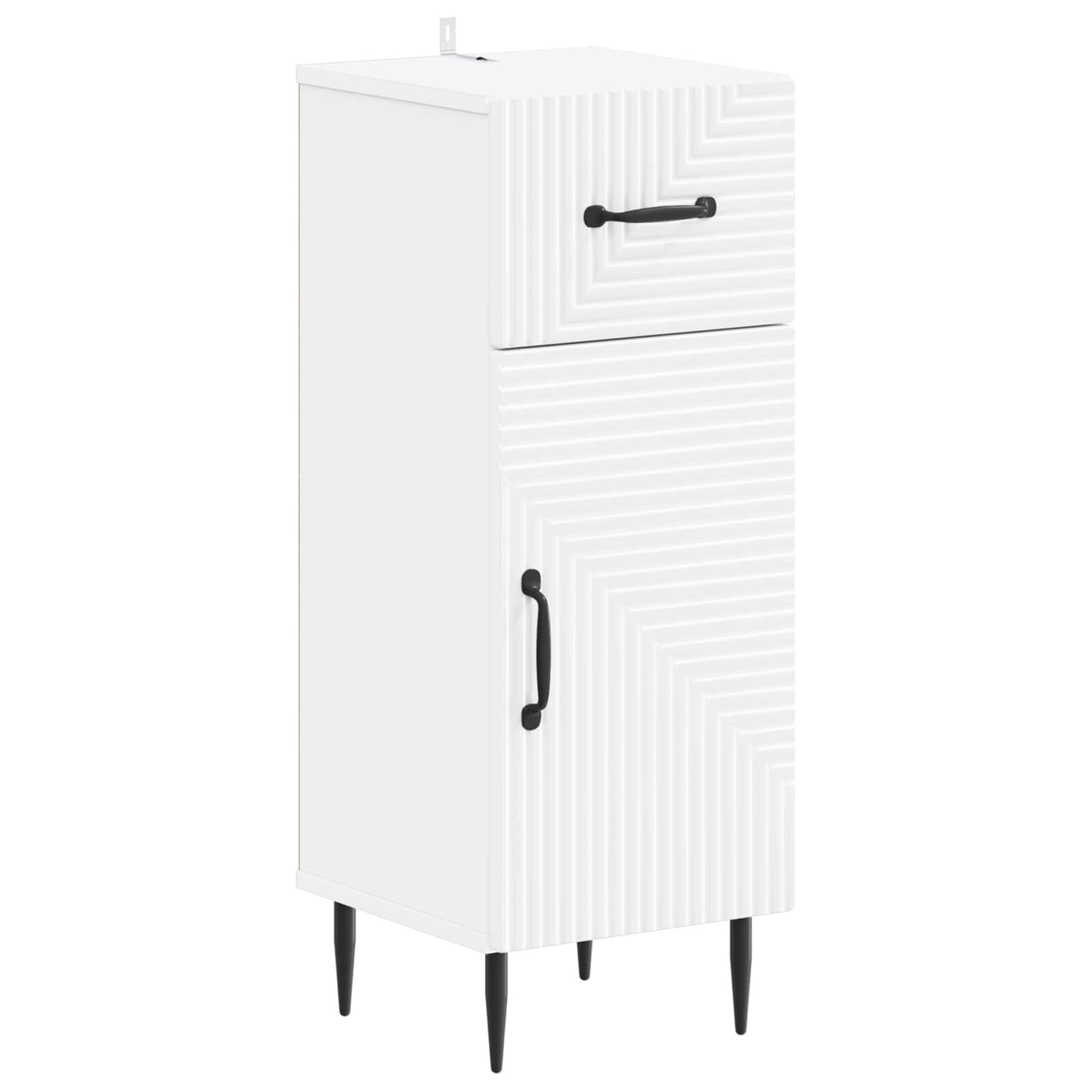 vidaXL Bathroom Storage Cainet HAARLEM White 30 x 31 x 80 cm