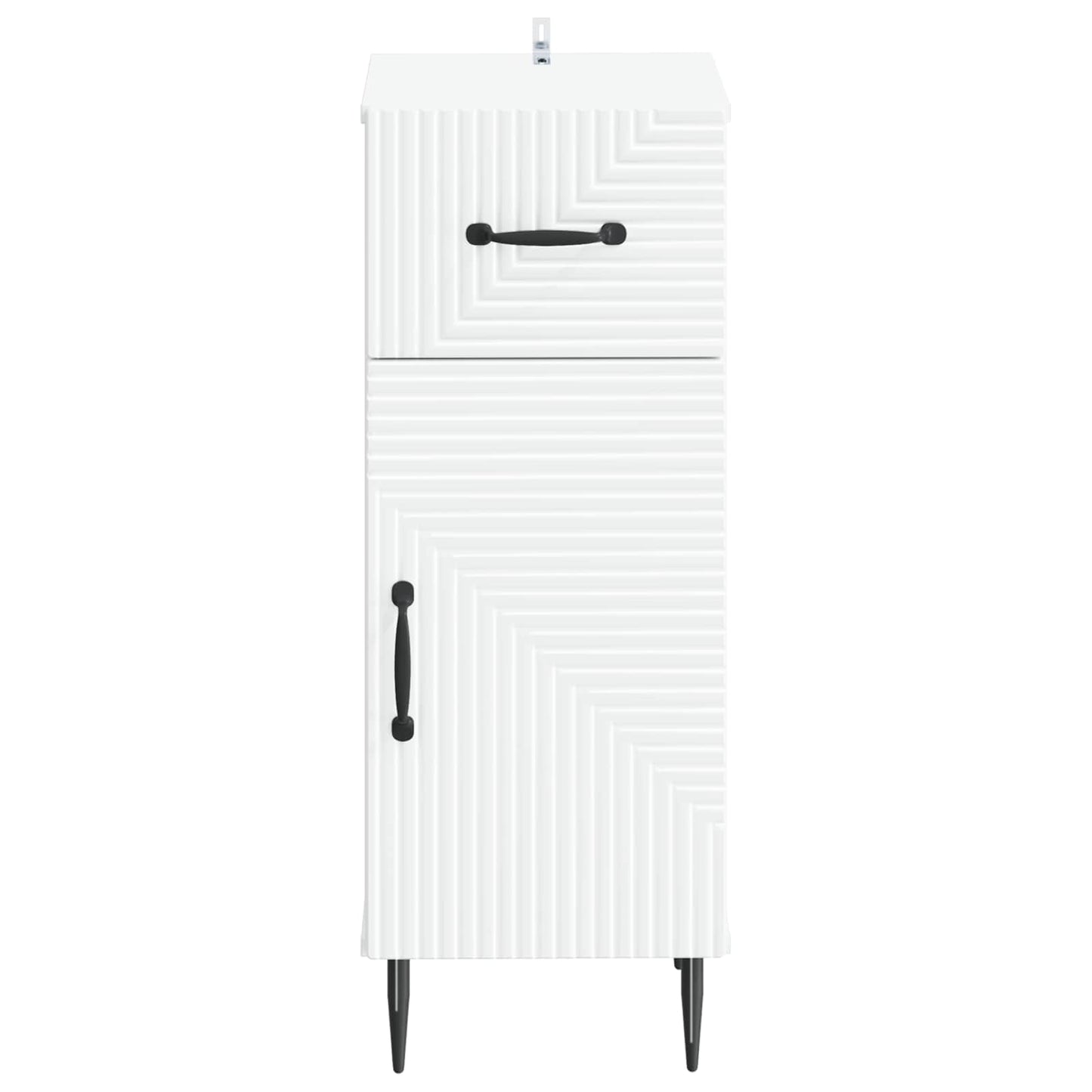 vidaXL Bathroom Storage Cainet HAARLEM White 30 x 31 x 80 cm