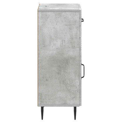 vidaXL Bathroom Storage Cainet HAARLEM Concrete Grey 30 x 31 x 80 cm