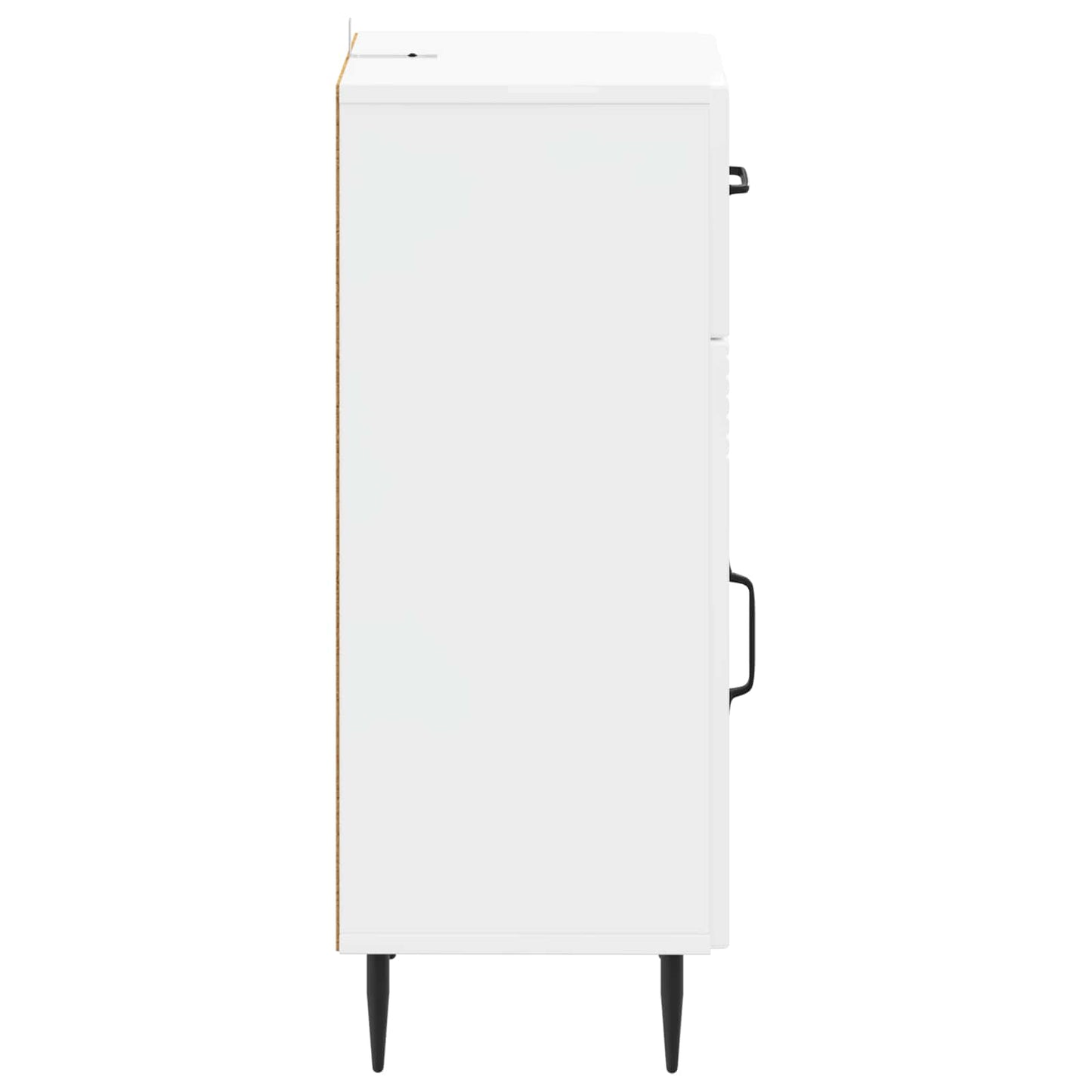 vidaXL Bathroom Storage Cainet HAARLEM High Gloss White
