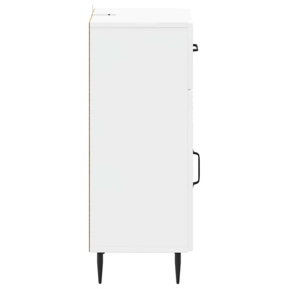 vidaXL Bathroom Storage Cainet HAARLEM High Gloss White