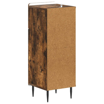 vidaXL Bathroom Storage Cainet HAARLEM Smoked Oak 30 x 31 x 80 cm