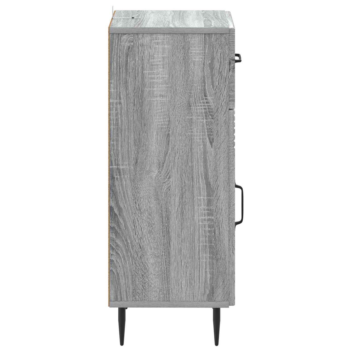 vidaXL Bathroom Storage Cainet HAARLEM Grey Sonoma 30 x 31 x 80 cm