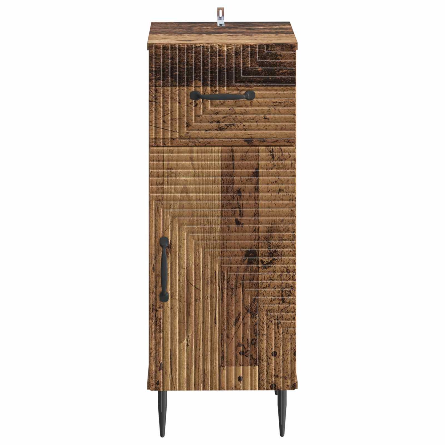 vidaXL Bathroom Storage Cainet HAARLEM Old Wood 30 x 31 x 80 cm