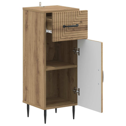 vidaXL Bathroom Storage Cainet HAARLEM Artisan Oak 30 x 31 x 80 cm