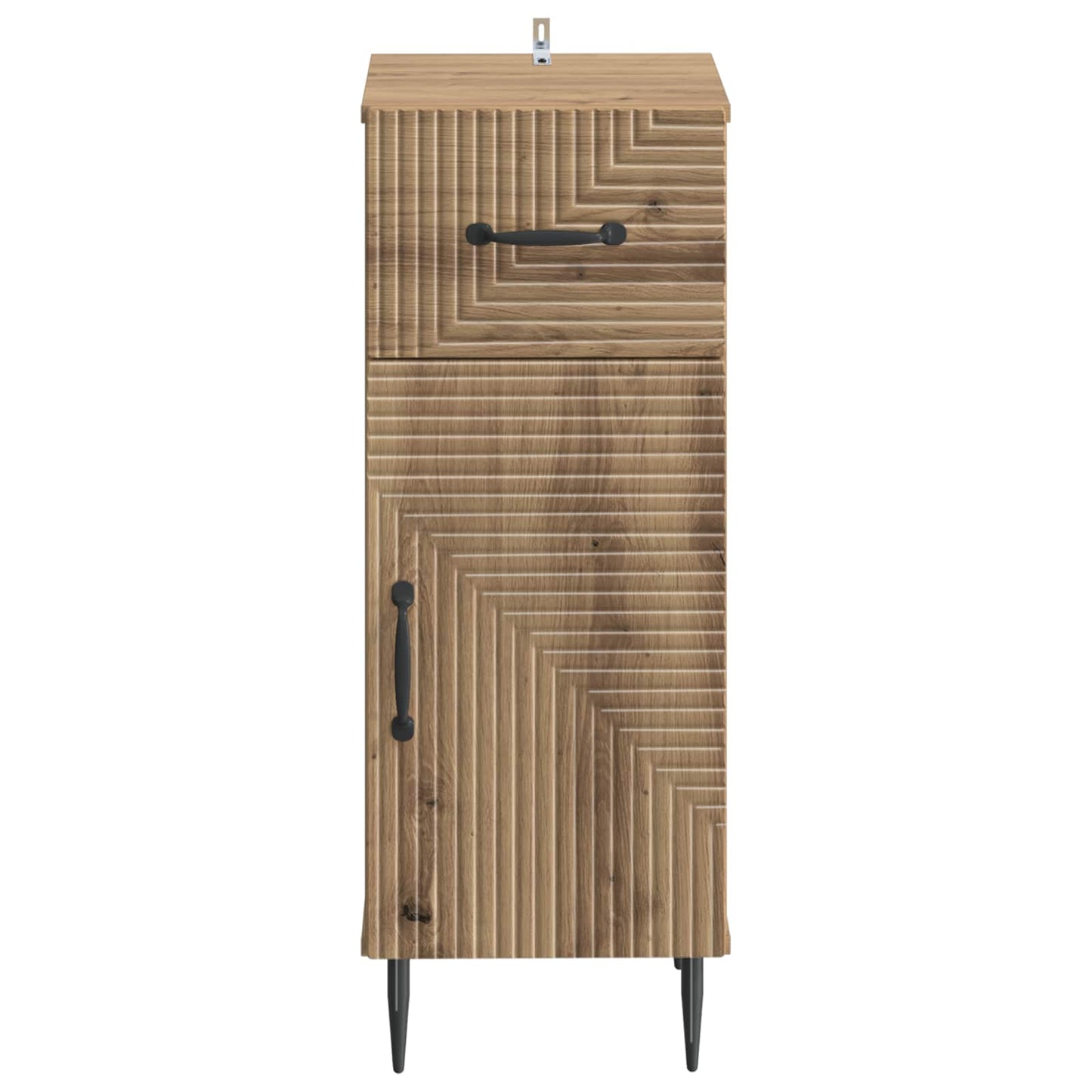 vidaXL Bathroom Storage Cainet HAARLEM Artisan Oak 30 x 31 x 80 cm