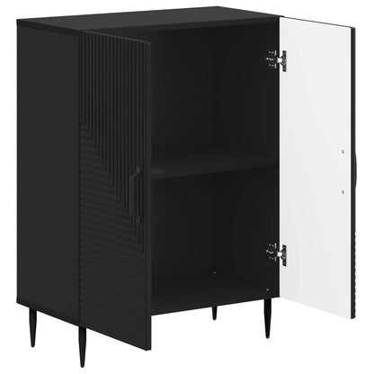 vidaXL Bathroom Storage Cainet HAARLEM Black 59.5 x 31 x 80 cm