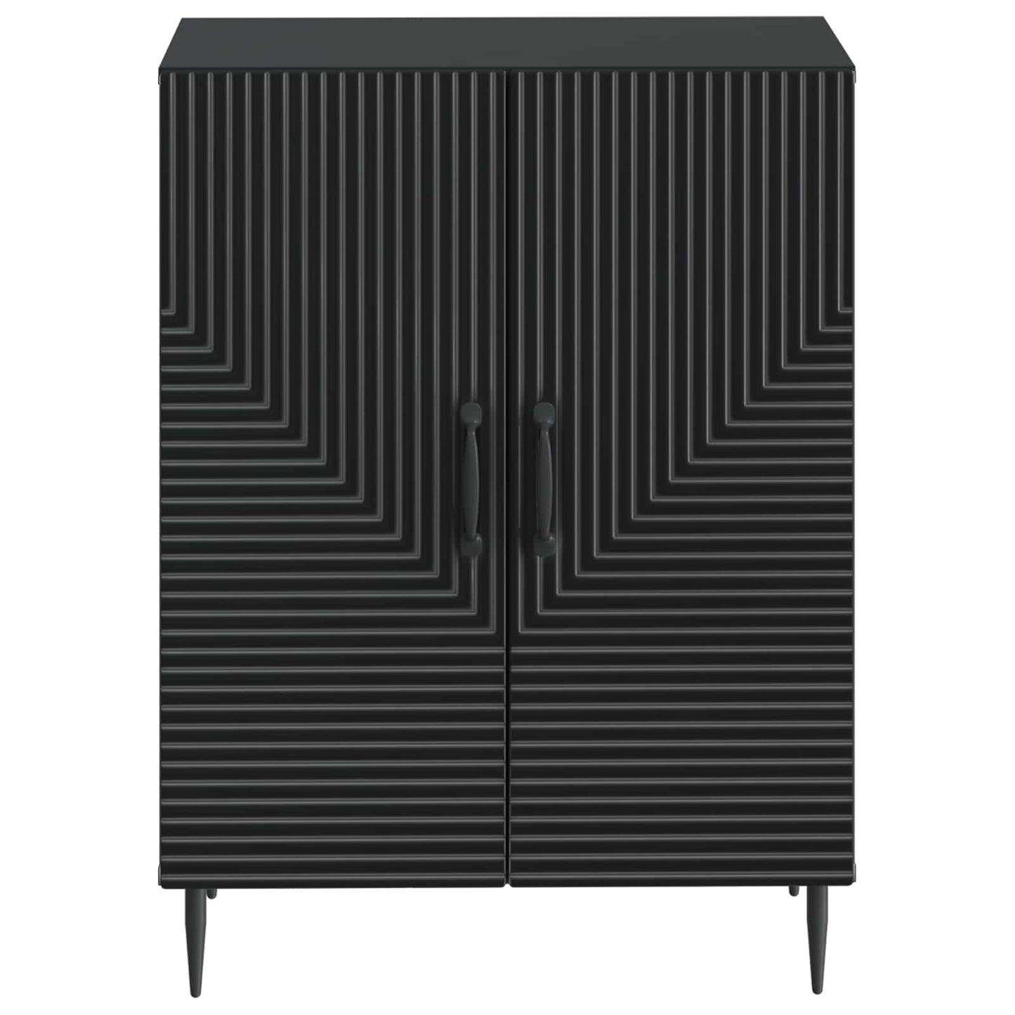 vidaXL Bathroom Storage Cainet HAARLEM Black 59.5 x 31 x 80 cm