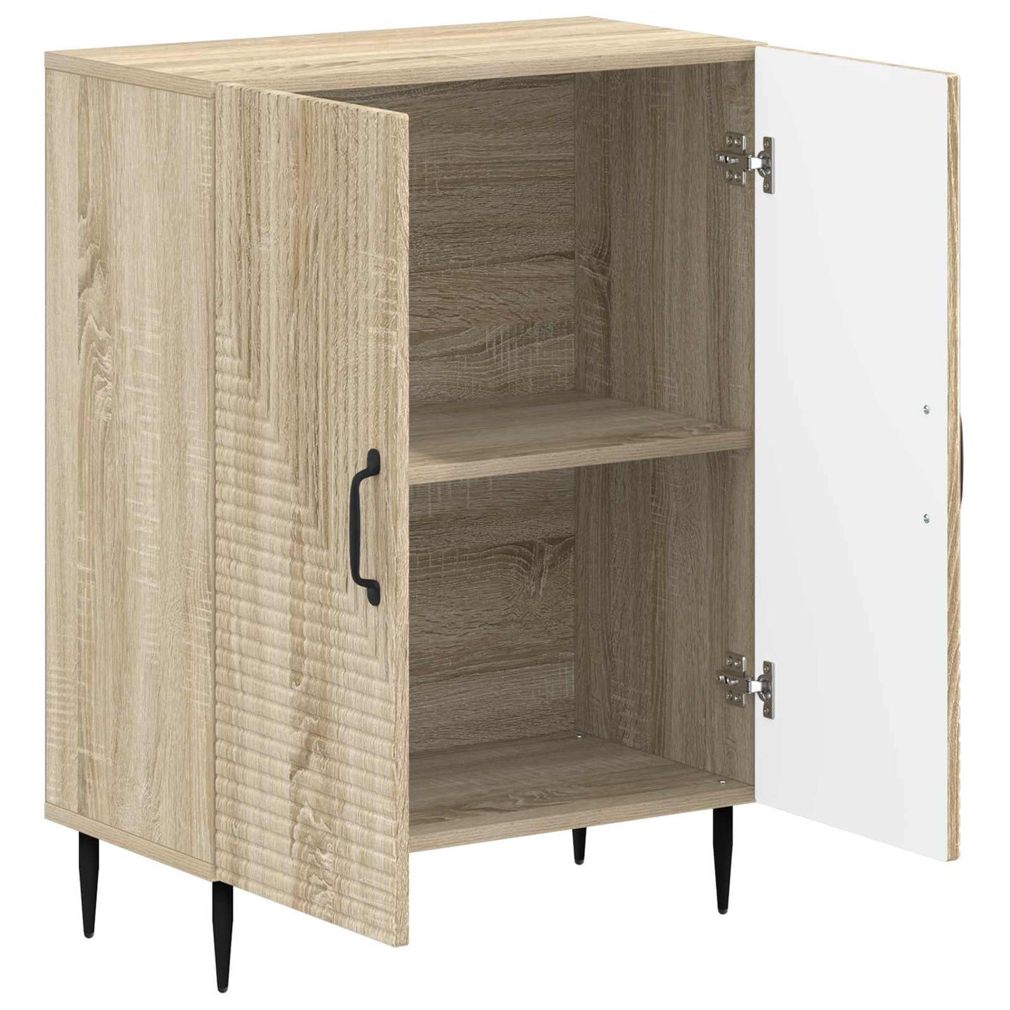 vidaXL Bathroom Storage Cainet HAARLEM Sonoma Oak 59.5 x 31 x 80 cm