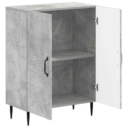 vidaXL Bathroom Storage Cainet HAARLEM Concrete Grey 59.5 x 31 x 80 cm